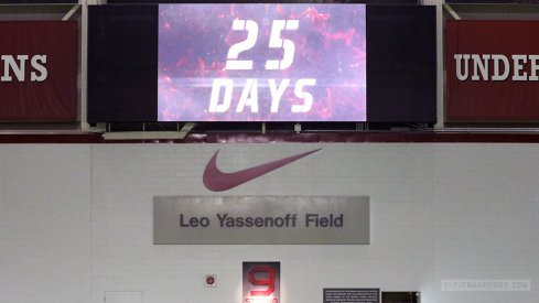 Ohio State's first bowl practice left players exhausted, with 25 days standing between them and Clemson.