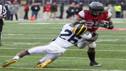 Michigan Man Jourdan Lewis still carrying salt over loss to Ohio State.