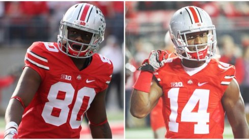 Noah Brown and K.J. Hill are Ohio State's two most productive true wide receivers but their combined output has been weak.