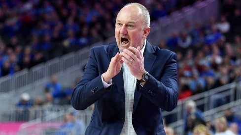 Ohio State coach Thad Matta strolls the sidelines against UCLA.