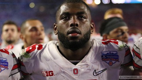 J.T. Barrett sings Carmen Ohio.