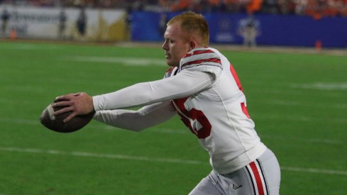 Playing in his last game as a Buckeye, Cameron Johnston was one of the few bright spots for Ohio State.