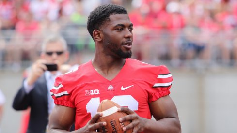 J.T. Barrett at 2015 skills competition