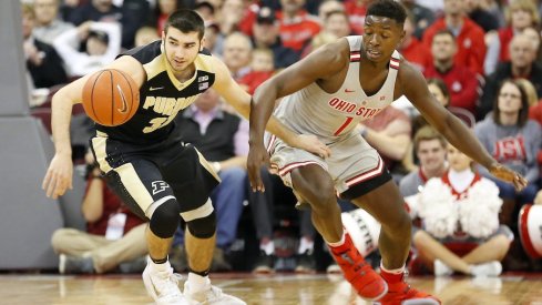 Purdue defeated Ohio State on Thursday night 76-75.