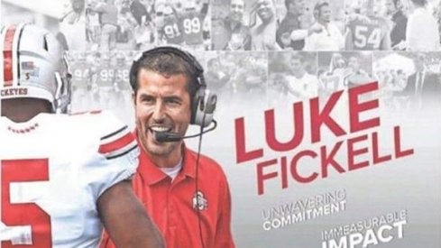 Ohio State takes out full page ad in Cincinnati Enquirer to thank former defensive coordinator Luke Fickell on Friday.