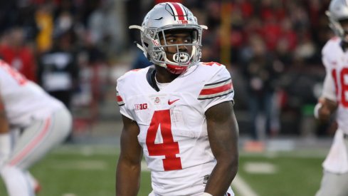 Ohio State wide receiver/running back Curtis Samuel during a game earlier this season.