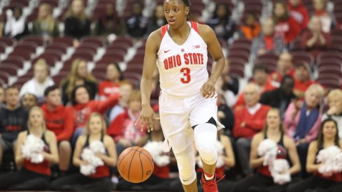 Kelsey Mitchell led the Buckeyes to victory over Illinois.