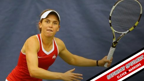 She's Italian, No. 3 in the country for singles, but most importantly, she's a Buckeye.