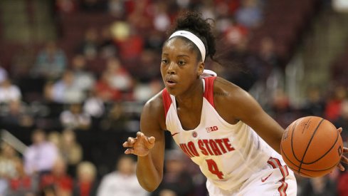 Sierra Calhoun had perhaps her best performance as a Buckeye.