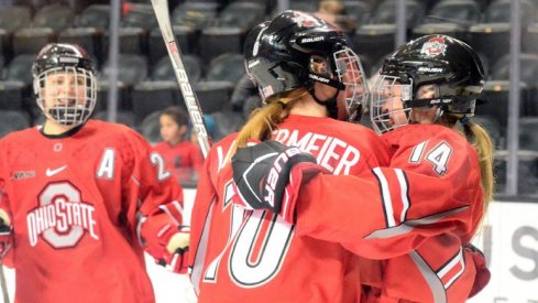 More hockey hugs!