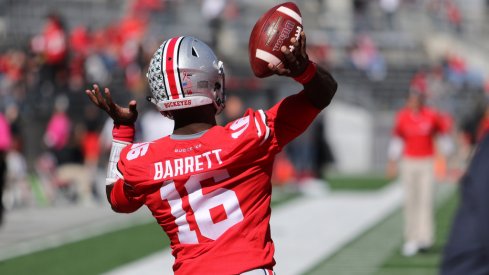 J.T. Barrett had an inconsistent season throwing the ball in 2016