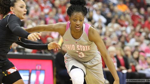 Kelsey Mitchell led the Buckeyes past No. 2 Maryland.