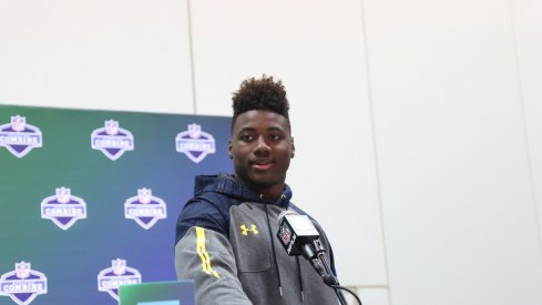 Photos from Friday at the 2017 NFL Combine.