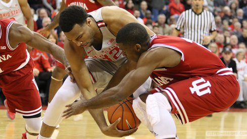 Ohio State's rally from a huge first half deficit falls short against Indiana.