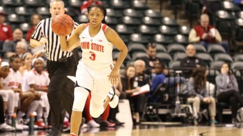 Kelsey Mitchell had a career low nine points in the semifinal loss to Purdue.