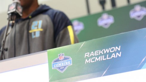 Photos from Saturday at the 2017 NFL Combine.