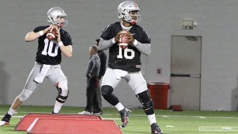 Observations from Ohio State's offense Tuesday during practice.