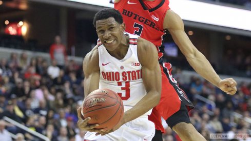 Ohio State bows out in the first round of the Big Ten Tournament, falling to Rutgers on Wednesday.