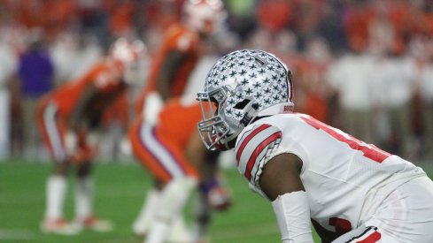 Ohio State cornerback Denzel Ward in the Fiesta Bowl. 