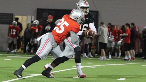 Observations from Ohio State's offense Tuesday during practice.