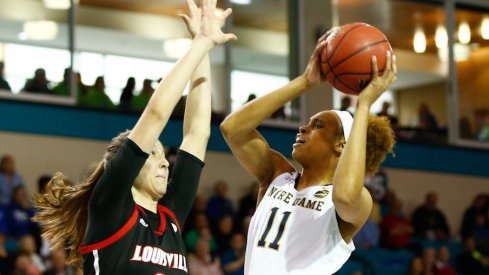 Brianna Jones will miss Friday's Sweet 16 matchup with Ohio State.