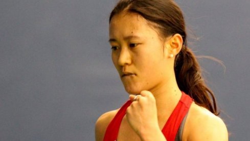 Ohio State Women's Tennis' Miho Kowase.