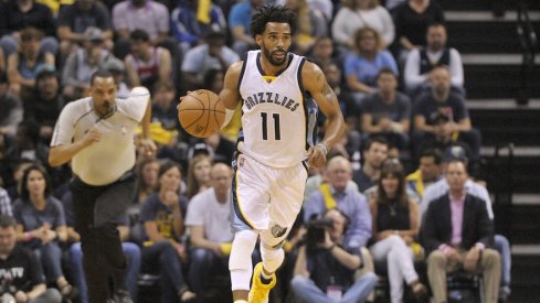 Mike Conley scored a playoff career-high 35 points to down the Spurs.