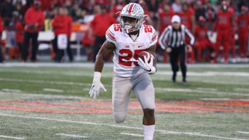 Mike Weber rushed for 1,096 yards last season in his first year as a starter. 