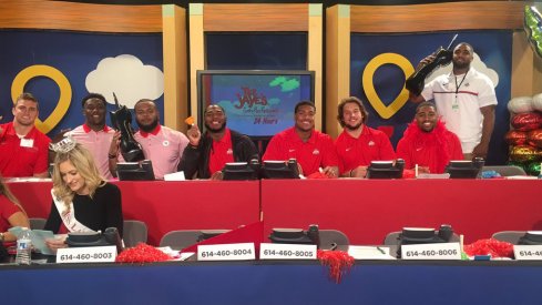 Several Ohio State players spent their Sundays helping out with the Children's Miracle Network Telethon.