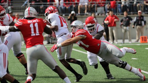 Jalyn Holmes and Nick Bosa are members of Ohio State's loaded defensive line.