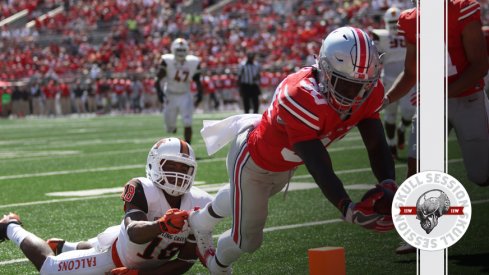 Demario McCall reaches for the July 8 2017 Skull Session.