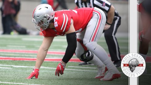 Baby Bosa prepares to rush the July 11 2017 Skull Session