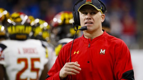 D.J. Durkin is entering his second year coaching Maryland, which is still looking for its first win against Ohio State.