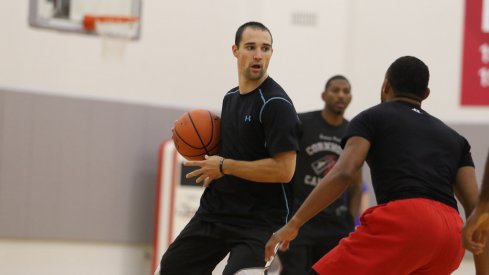 Aaron Craft is one of seven former Ohio State players participating in The Basketball Tournament this year. Scoonie Penn is coaching.