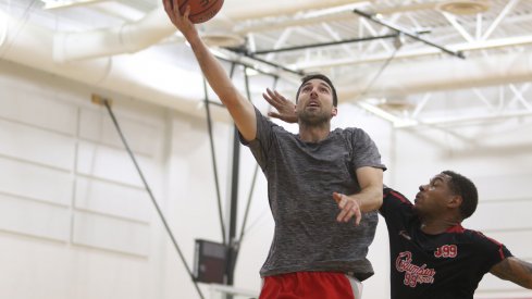 Jon Diebler is one of seven former Ohio State players on the Scarlet and Gray team participating in The Basketball Tournament.