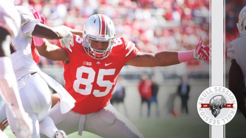 Marcus Baugh blocks for the July 19 2017 Skull Session