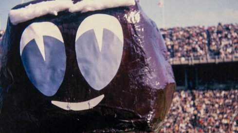 Papier-mâché Brutus Buckeye, 1965.