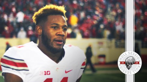 Vonn Bell bleached his hair for the July 22 2017 Skull Session