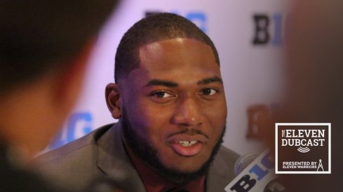 Ohio State defensive lineman Tyquan Lewis at Big Ten Media Days