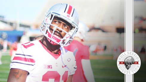 Parris Campbell eyes the August 3rd 2017 Skull Session