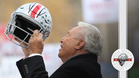 Lee Corso sensually awakes to the August 4 2017 Skull Session