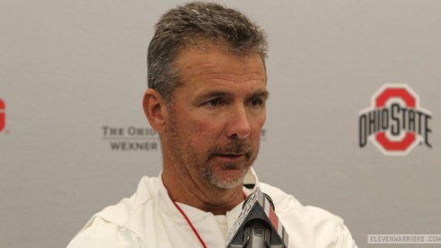 Urban Meyer met with the local media at the Woody Hayes Athletic Center again on Monday.