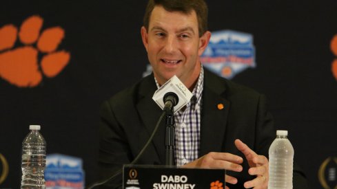 Dabo Swinney was confident Clemson would beat Ohio State entering last year's Fiesta Bowl.