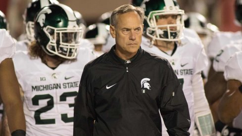 Mark Dantonio and his Spartans will return to Columbus for this year's game against Ohio State.