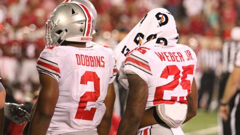 J.K. Dobbins and Mike Weber.