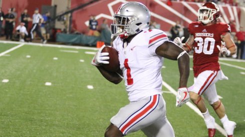 Johnnie Dixon made the biggest play of his Ohio State career to date with a 59-yard touchdown against Indiana.