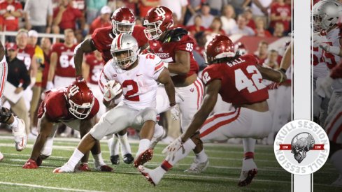 J.K. Dobbins jump cuts the September 4th 2017 Skull Session