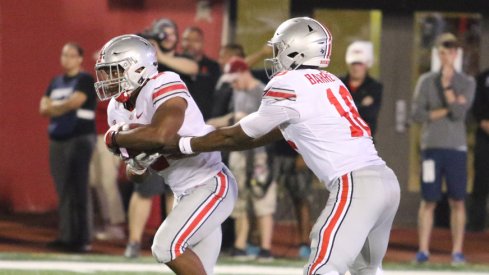 J.K. Dobbins and J.T. Barrett