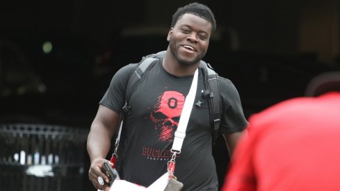 Robert Landers had plenty to smile about after nearly scoring a touchdown on Thursday night.