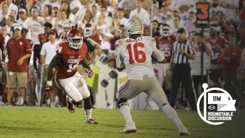 J.T. Barrett at Oklahoma last year.